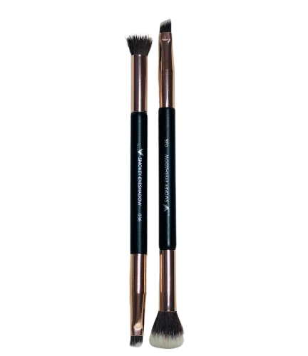 Smoky 2 In 1 Eyeshadow Brush