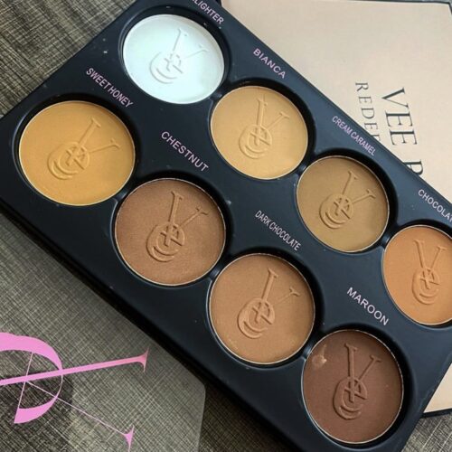 Vee Beauty Redefining Luxury Mini Pro Palette 8 In 1 Luxury Collection