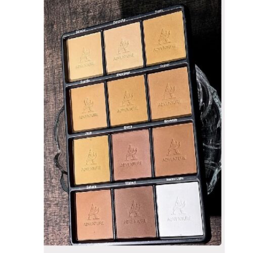 Adventure Makeup 12 In 1 Powder Palette