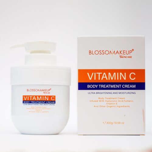 Blossom Makeup Skincare Vitamiin C Body Treatment Cream Ultra Brightening And Moisturizing 300G