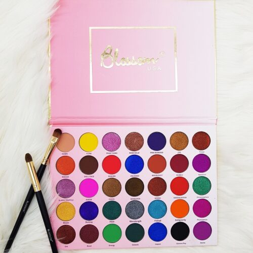 Blossom U.S.A 35 Color Matte And Cream Eyeshadow