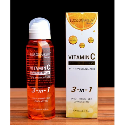 Blossom Vitamin C Make Up Spray With Hyaluronic Acid 3-In-1