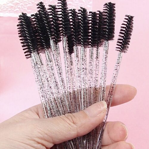 50 In 1 Disposable Mascara Wand Spoolie Mascara Brush