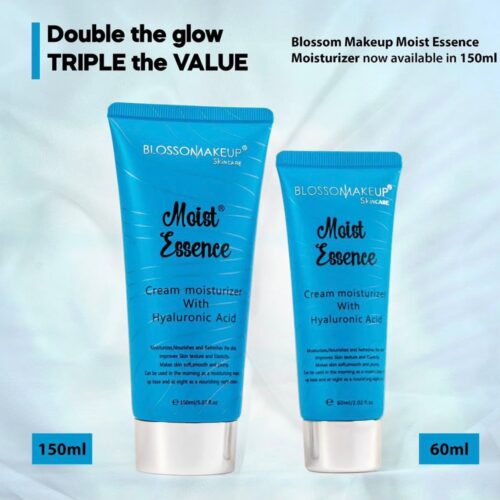 Blossom Makeup Moist Essence Cream Moisturizer With Hyaluronic Acid