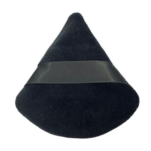 Triangle powder puff-black