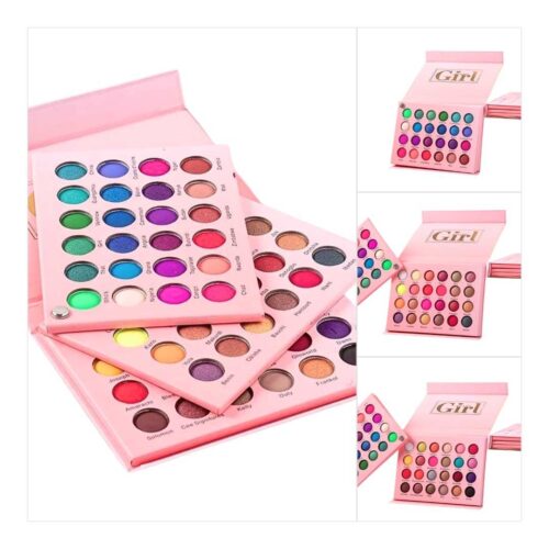 Who's That Girl 72 Colours 6d Eyeshadow Palette