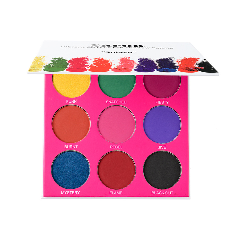 Zaron Vibrant Eyeshadow palette -Splash