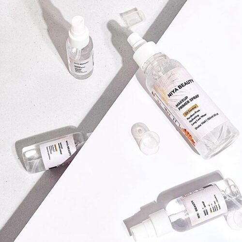 Niya Beauty Makeup Primer Spray Oil Control Paraben Free Hydrating Long Last Wear - Big