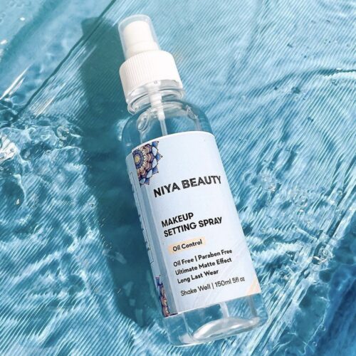 Niya Beauty Makeup Setting Spray Oil Control Oil Free / Paraben Free Ultimate Matte Effect Long Last Wear - Big