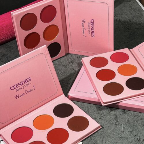 Ceendies Beauty Line Warm Cheeks 6 Colour Blush Palette