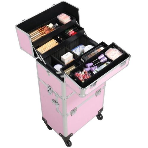 Professional Multipurpose Trolley Cosmetics Bag