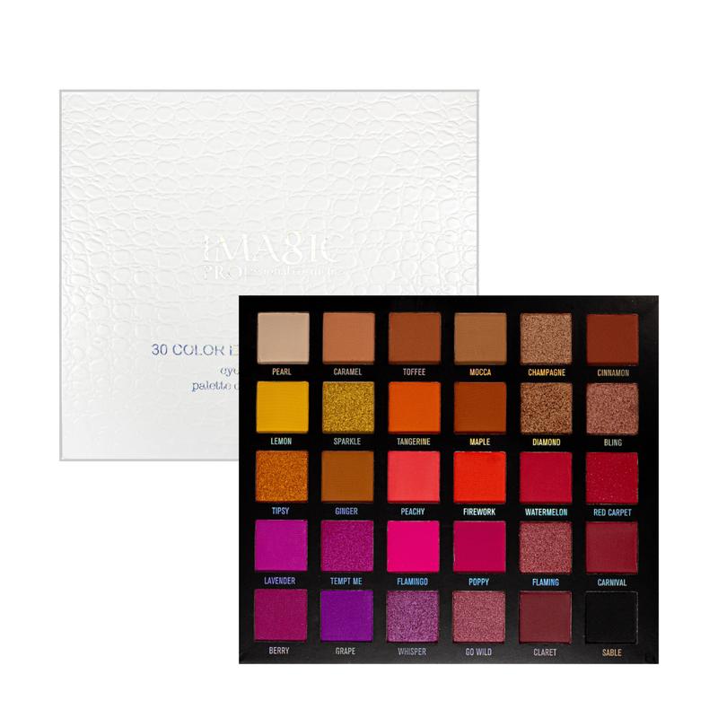 Imagic Professional Cosmetics 30 Color Eyeshadow Palette