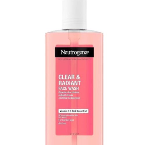 Neutrogena Clear And Radiant Face Wash Vitamin C And  Pink Grape Fruit