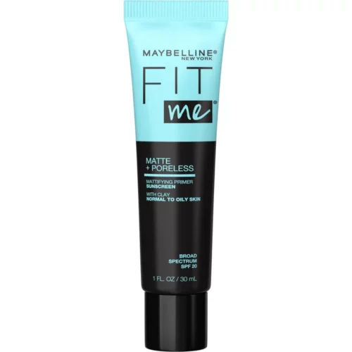 Maybelline Fit Me Matte + Poreless Mattifying Face Primer Makeup Clear