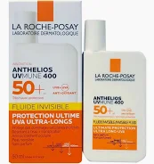 La Roche - Posay Anthelios Invisible Fluid Sunscreen Spf 50+