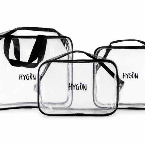 Hygiin Pvc Bag - 3in1 Transparent