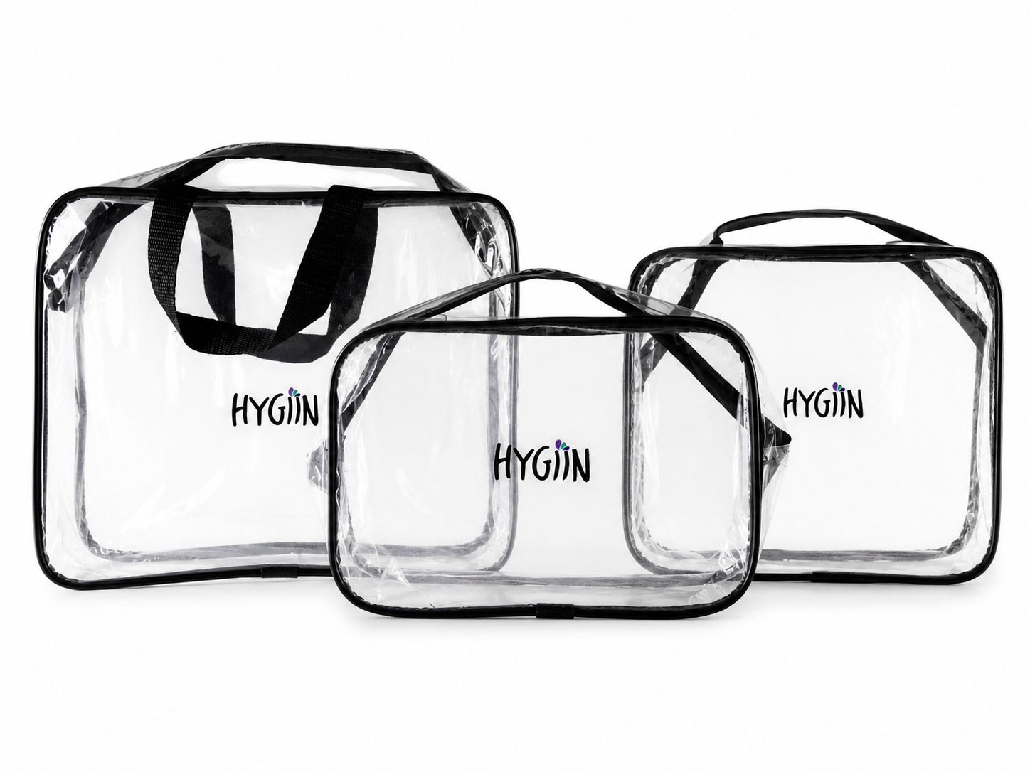 Hygiin Pvc Bag - 3in1 Transparent