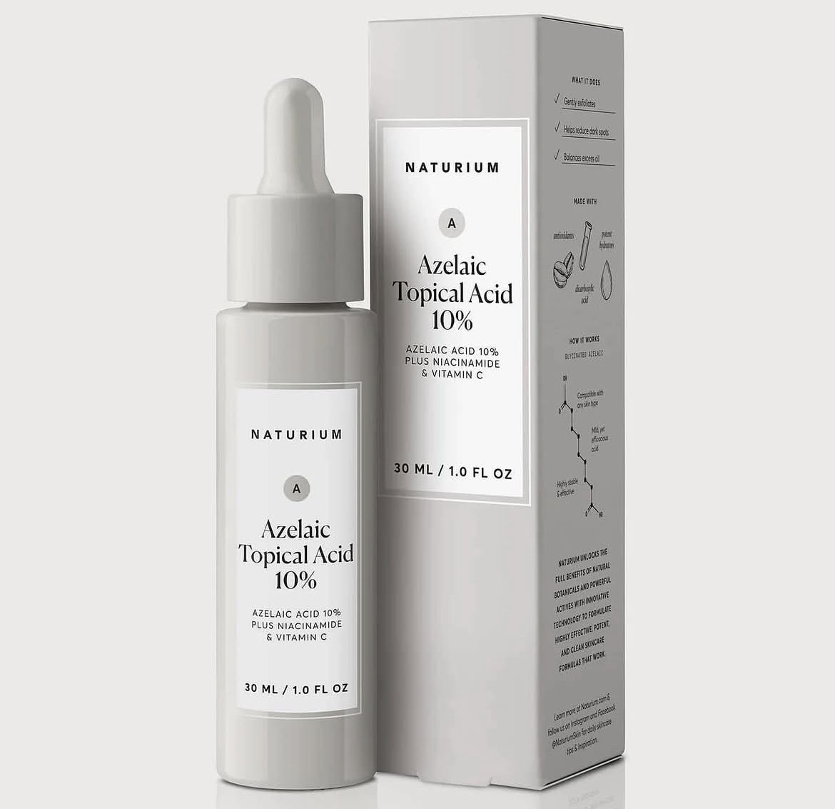 Naturium Azelaic Topical Acid 10% - 30Ml